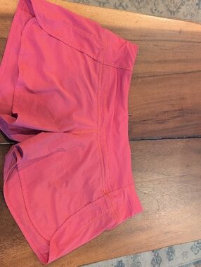 Lululemon Raspberry Pink Speed Up Shorts